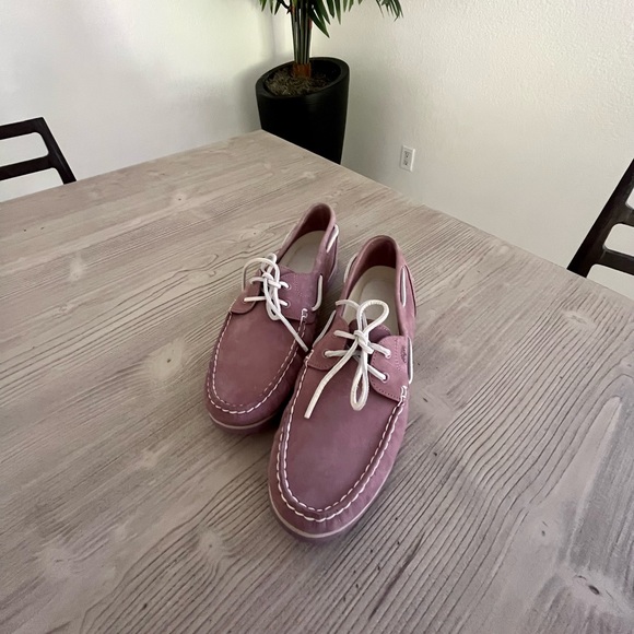 Timberland- Classic Boat Amherst 2-Eye Boat Shoe- size 10B color Grape S… - Picture 7 of 10